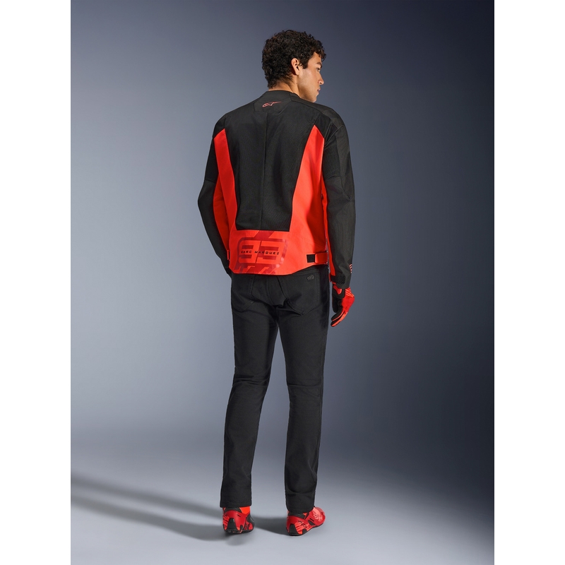 Alpinestars C-1 AIR MM93 motociklistička jakna, fluo kolekcija, crveno-crveno-crna