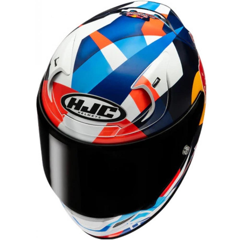 Integralna motociklistička kaciga HJC RPHA 12 Red Bull Misano GP 2 MC21 plavo-bijelo-crvena