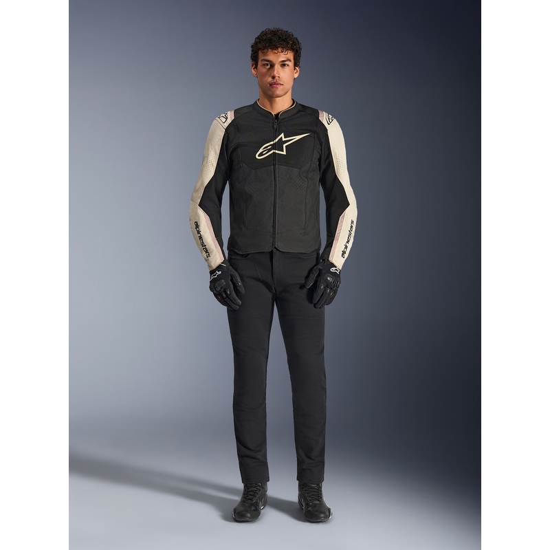 Alpinestars T-SPS Air V2 motociklistička jakna crno-pijesak