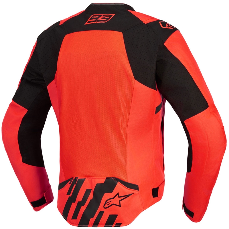Alpinestars T-SPS Air V2 MM93 motociklistička jakna, fluo kolekcija, crveno-crna