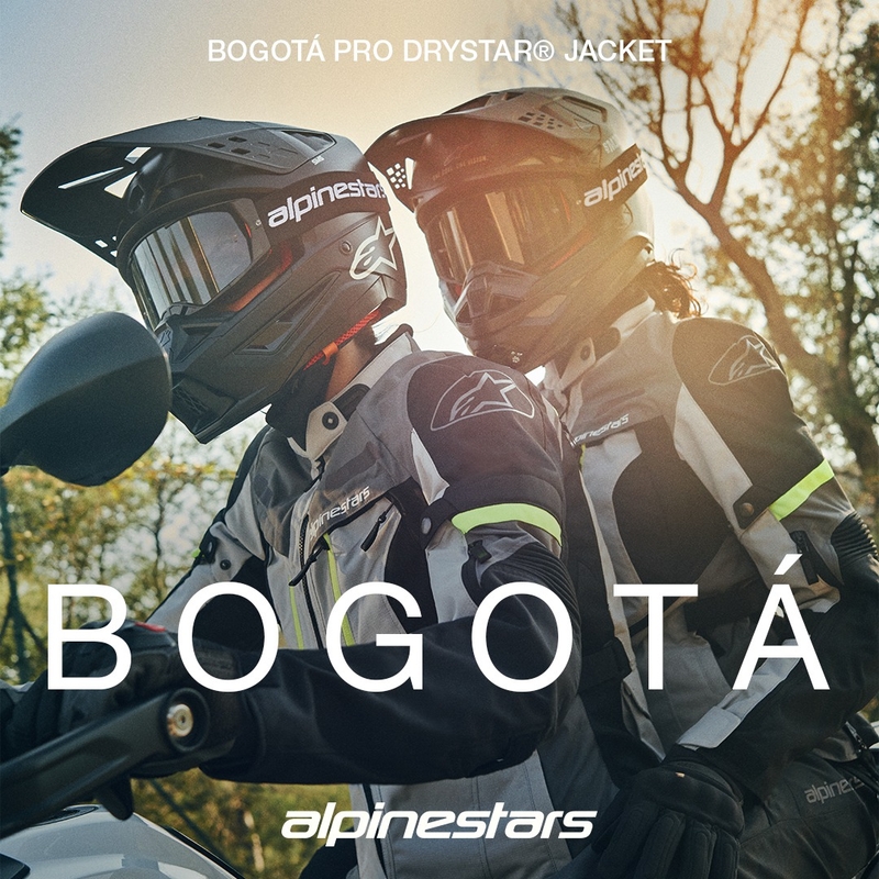 Alpinestars Bogota Pro Drystar 3 motociklističke hlače crne - II. kvaliteta