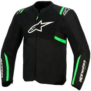 Alpinestars T-SPS Air V2 motociklistička jakna crno-fluo zelena