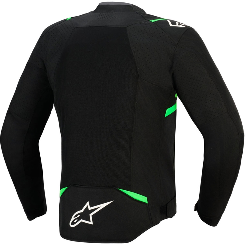 Alpinestars T-SPS Air V2 motociklistička jakna crno-fluo zelena