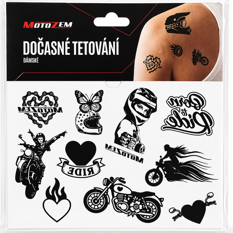 Privremena tetovaža MotoZem za žene