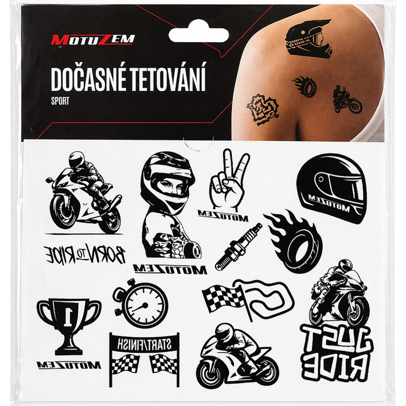 Privremena tetovaža MotoZem Sport