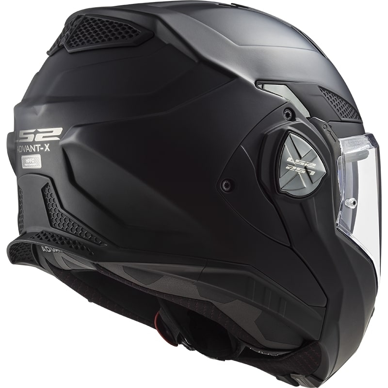 Preklopna motociklistička kaciga LS2 FF901 Advant X Čvrsta crna mat - II. kvaliteta