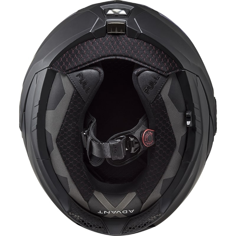 Preklopna motociklistička kaciga LS2 FF901 Advant X Čvrsta crna mat - II. kvaliteta