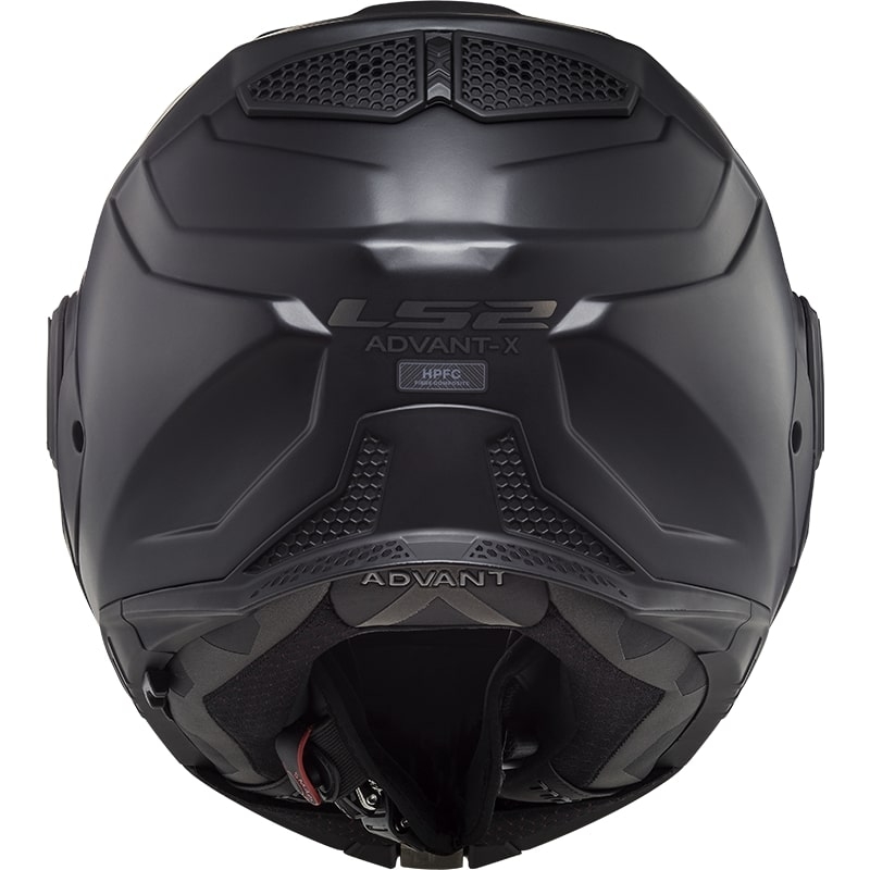 Preklopna motociklistička kaciga LS2 FF901 Advant X Čvrsta crna mat - II. kvaliteta