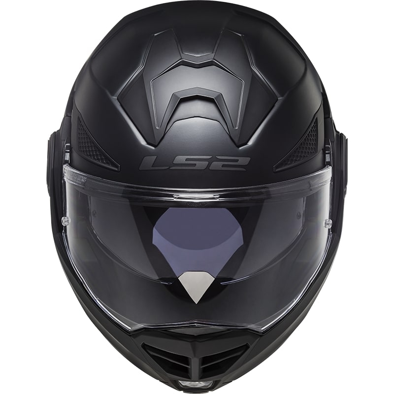 Preklopna motociklistička kaciga LS2 FF901 Advant X Čvrsta crna mat - II. kvaliteta