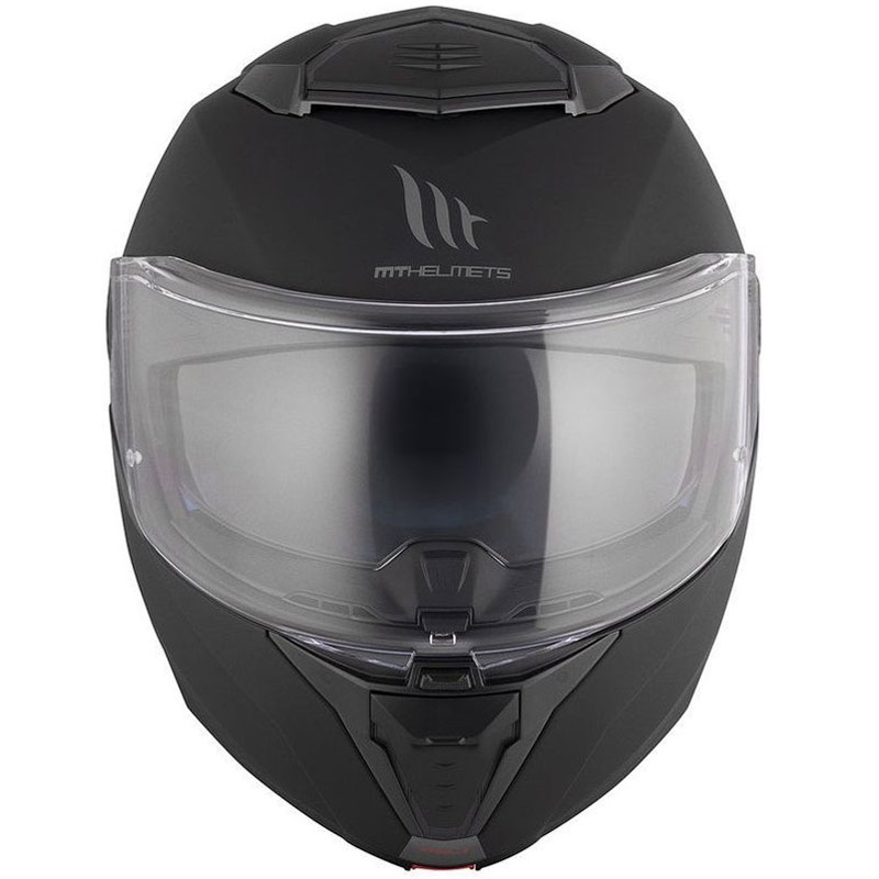 Preklopna motociklistička kaciga MT ATOM 2 SV SOLID A1 crna mat - II. kvaliteta
