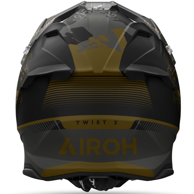 Motokros kaciga Airoh Twist 3 Titan mat