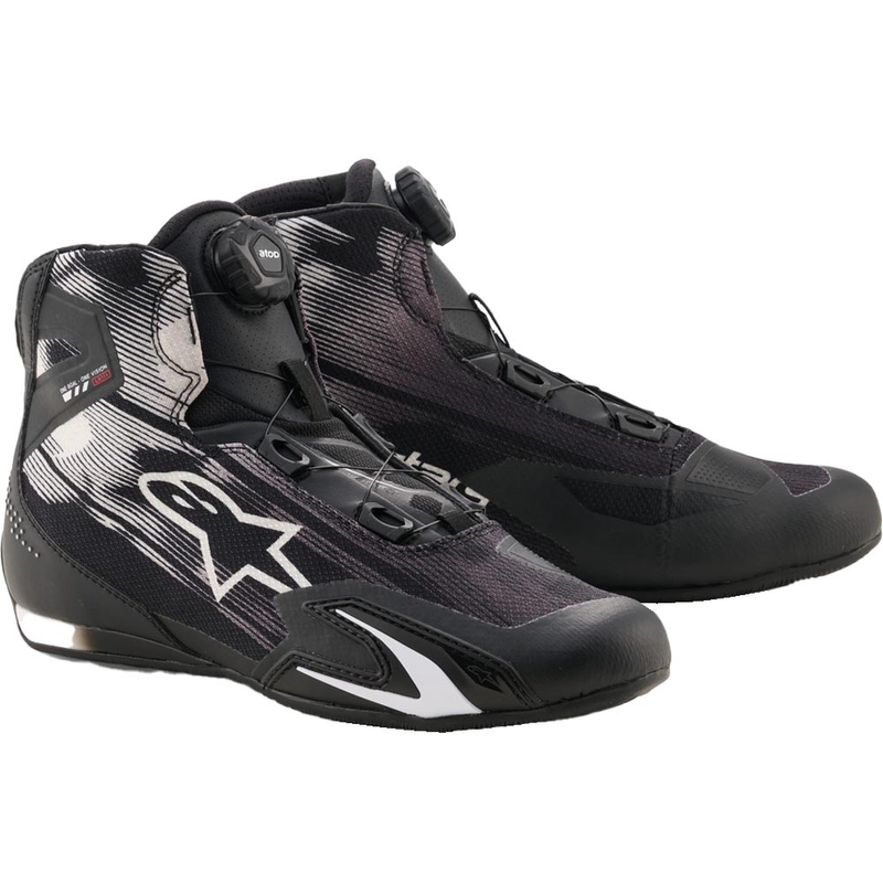 Alpinestars Celer Vented motociklističke čizme crno-bijele