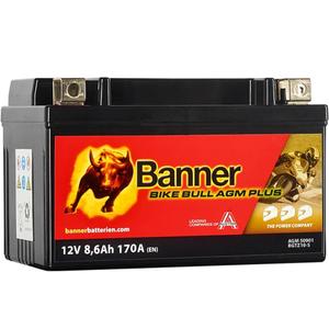 AGM baterija Banner Bike Bull AGM PLUS 509 01 (BGTZ10-S / GTZ10-S)