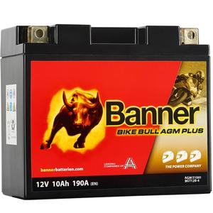 AGM baterija Banner Bike Bull AGM PLUS AGM PLUS 510 01 / BGT12B-4 - GT12B-4