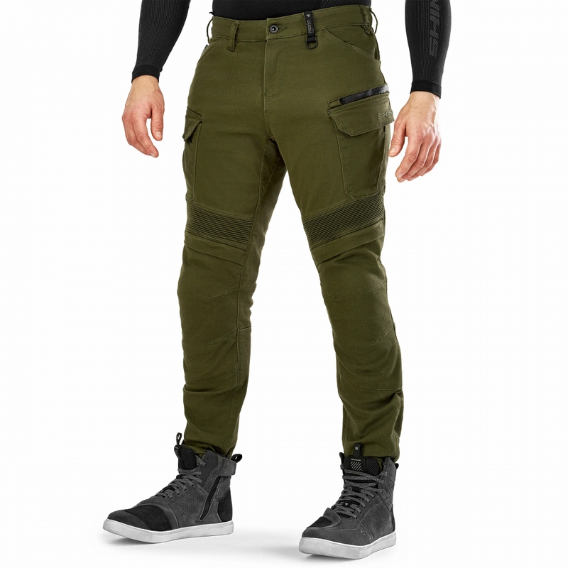 Shima Giro 3.0 produžene motociklističke hlače kaki boje