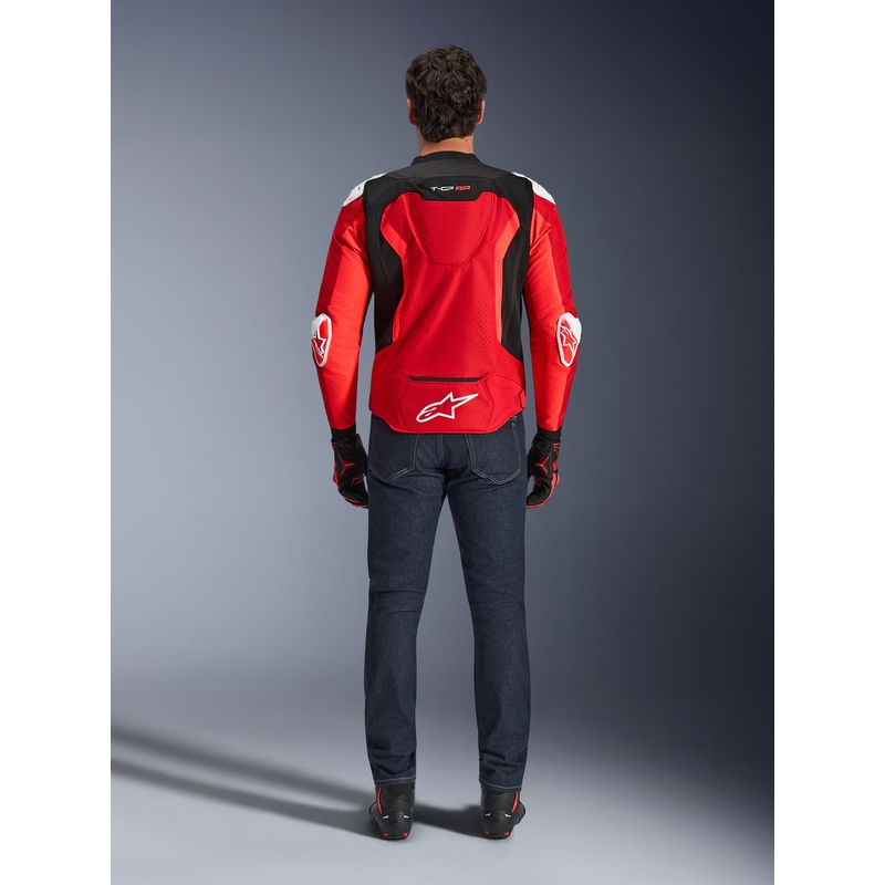 Alpinestars T-GP Air motociklistička jakna crveno-fluo crveno-bijelo-crna
