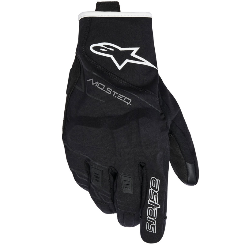 Alpinestars MOBLAST VODOOTPORNICE motociklističke rukavice crno-bijele boje prljavo bijele