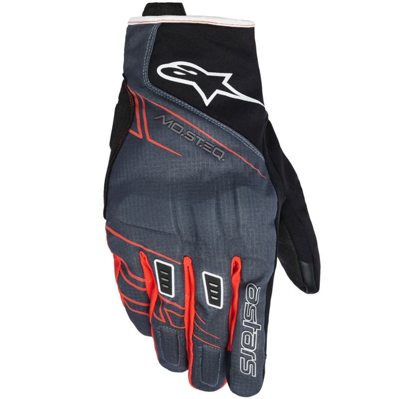 Alpinestars MOBLAST VODOOTPORNICE motociklističke rukavice crno-antracit-narančaste