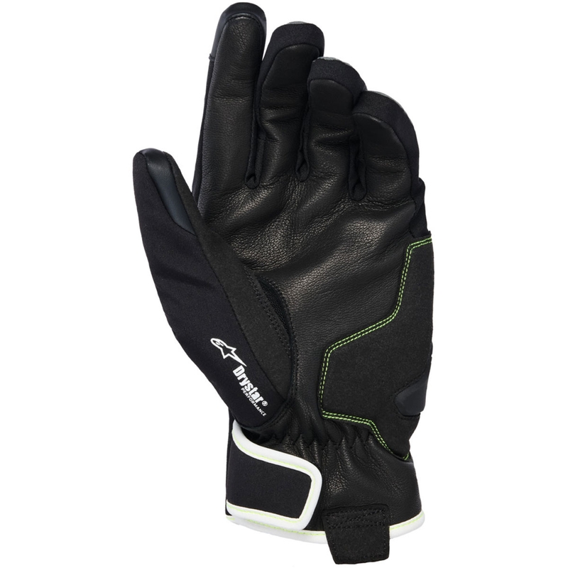Alpinestars MOBLAST VODOOTPORNICE motociklističke rukavice sivo-crno-fluo žuto-bijelo