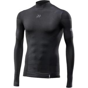 Funkcionalna majica dugih rukava SIXS BT TS3L V2 crno-tamno siva