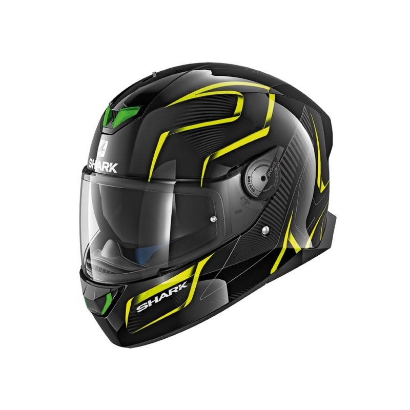 SHARK SKWAL 2 Flynn integralna kaciga crna-siva-fluo žuta rasprodaja