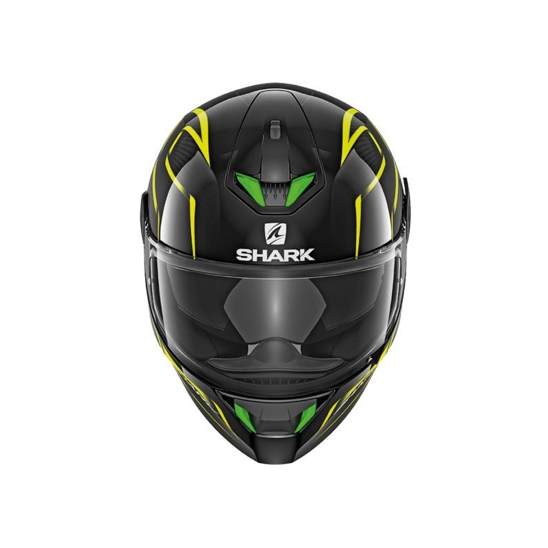 SHARK SKWAL 2 Flynn integralna kaciga crna-siva-fluo žuta rasprodaja