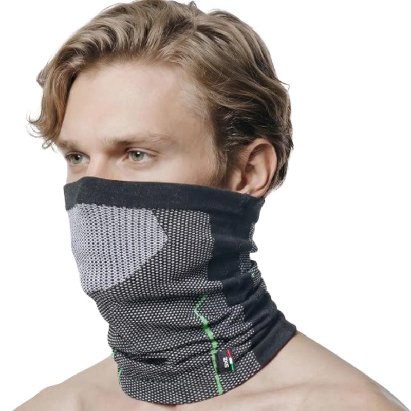 Ovratnik SIXS BT TBXL crni karbon