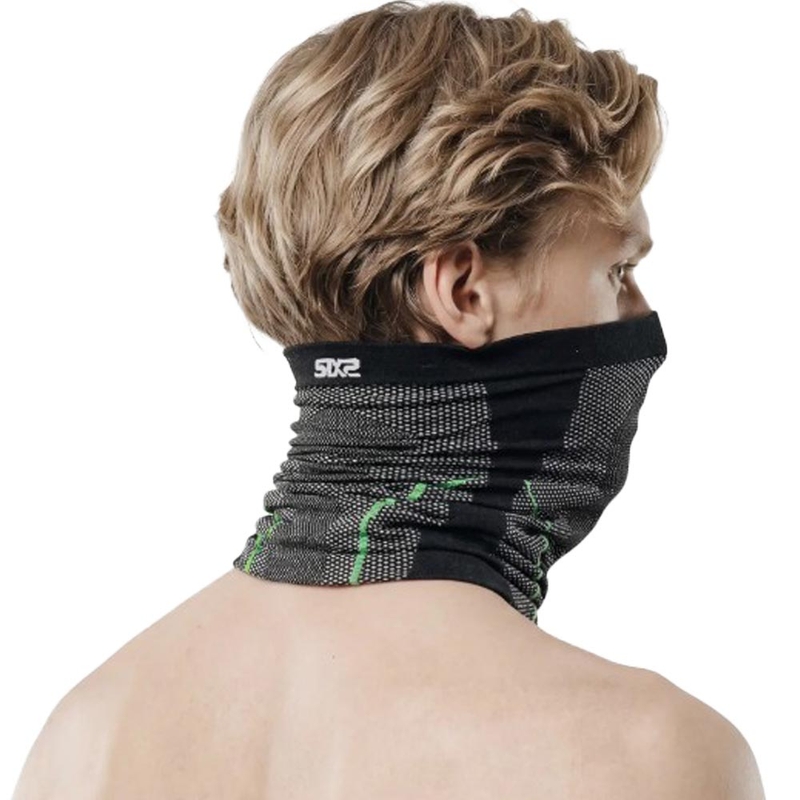 Ovratnik SIXS BT TBXL crni karbon