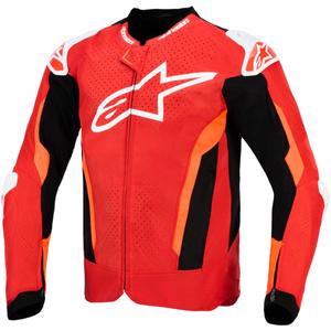 Alpinestars T-GP Air motociklistička jakna crveno-fluo crveno-bijelo-crna