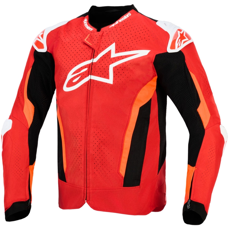 Alpinestars T-GP Air motociklistička jakna crveno-fluo crveno-bijelo-crna