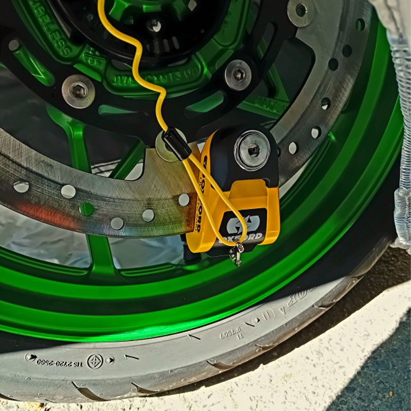 Oxford Quartz Alarm XA10 brava disk kočnice žuto-crna