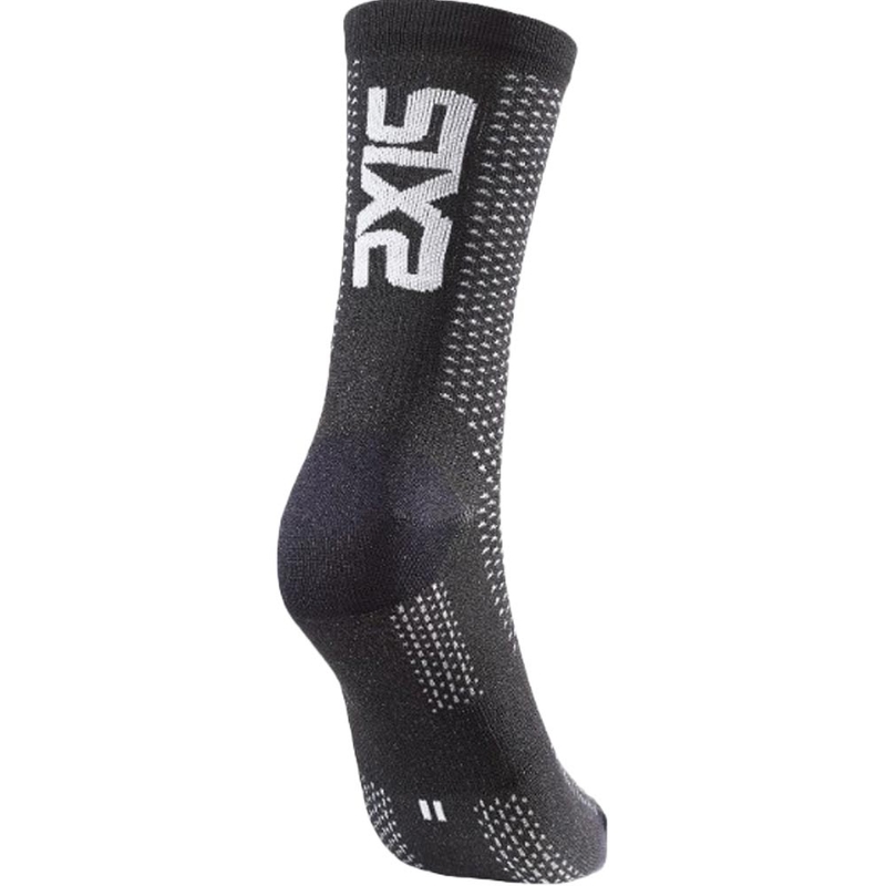 Funkcionalne čarape SIXS KRATKE LOGO V2 crne karbonske
