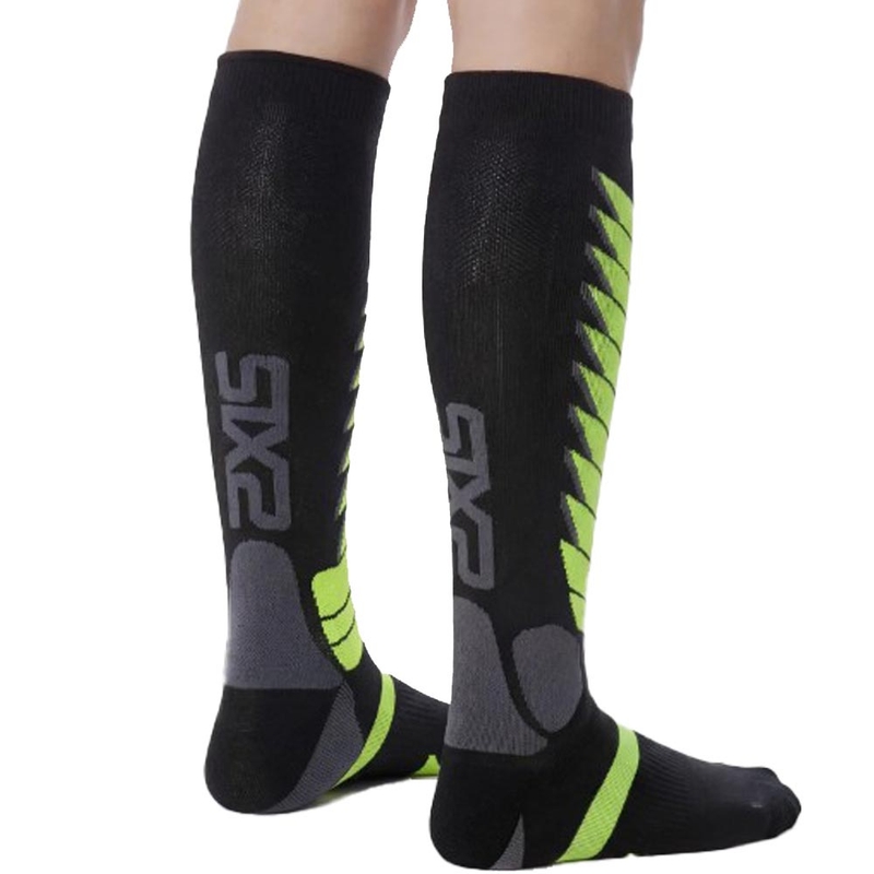 Funkcionalne dokoljenice SIXS SPEED V3 crno-zelene