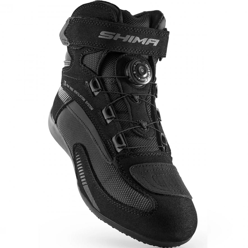 Shima Exo motociklističke čizme crno-crne