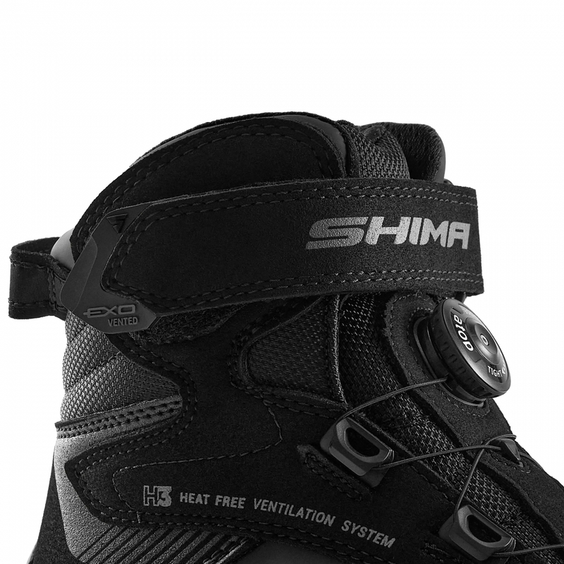 Shima Exo motociklističke čizme crno-crne