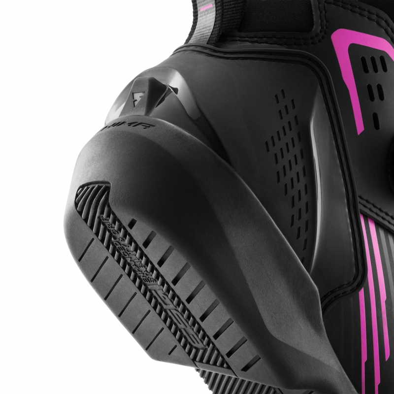 Ženske motociklističke čizme Shima Enzo Air crno-roze