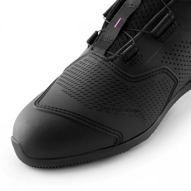 Ženske motociklističke čizme Shima Enzo Air crno-roze