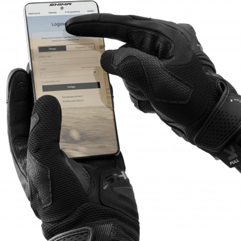 Shima Spark 3.0 motociklističke rukavice crne boje