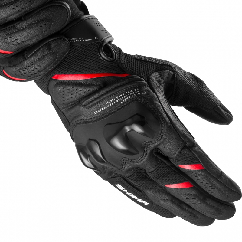 Shima Spark 3.0 motociklističke rukavice crno-crvene