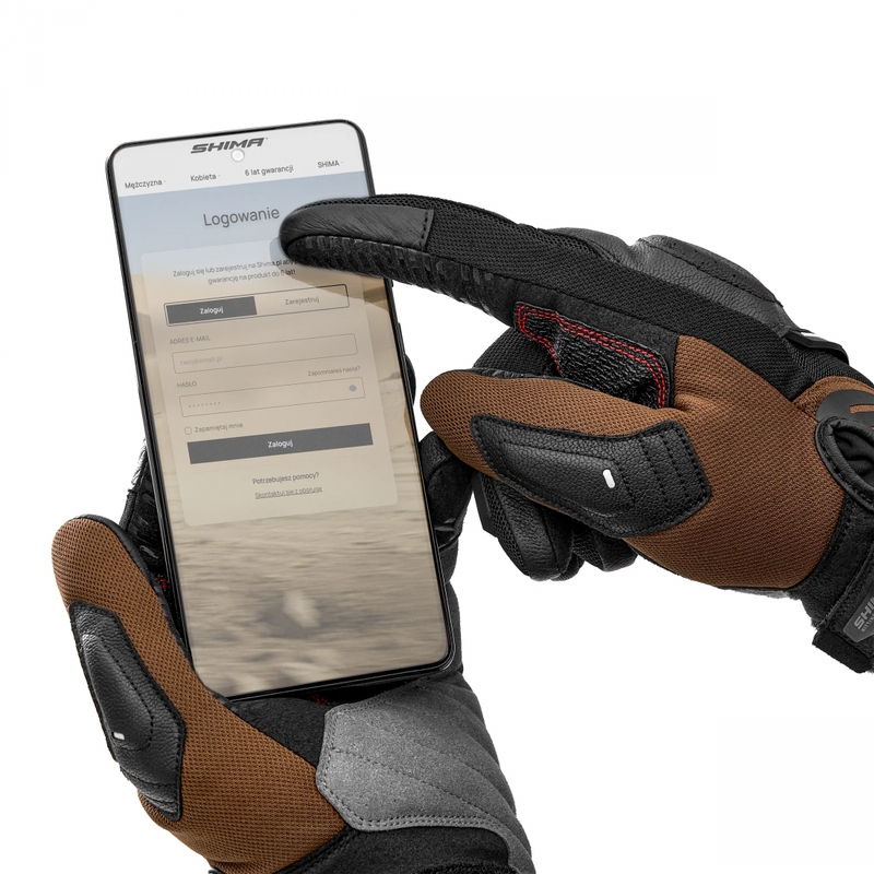 Shima Blaze 3.0 motociklističke rukavice smeđe boje