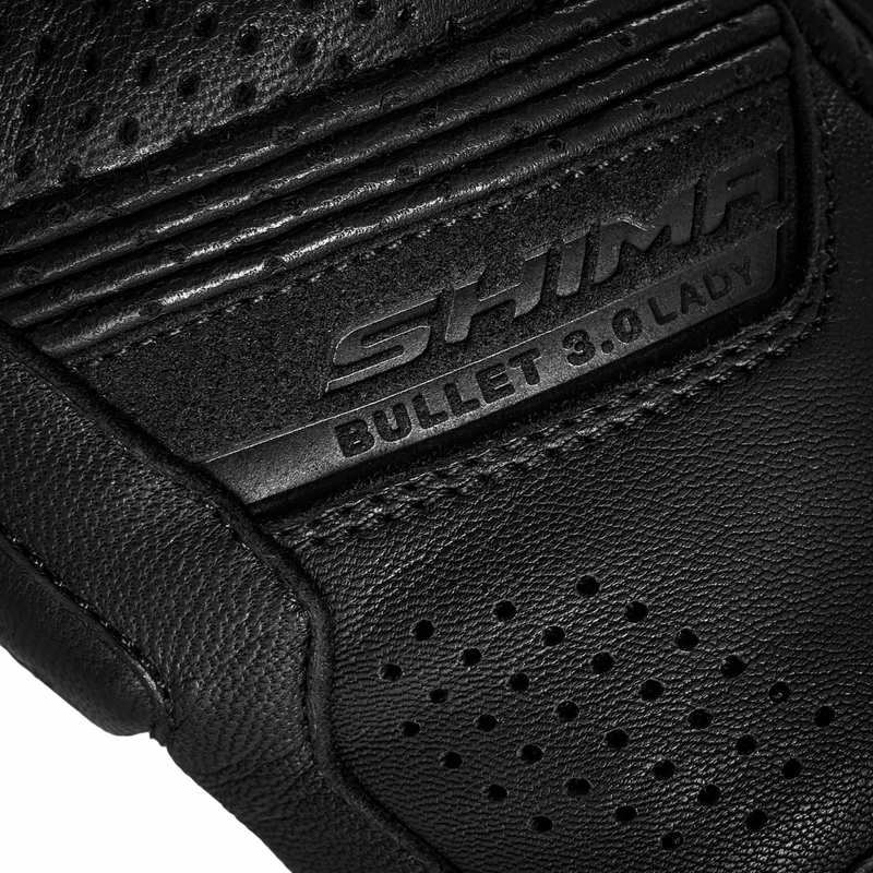 Ženske moto rukavice Shima Bullet 3.0 crne