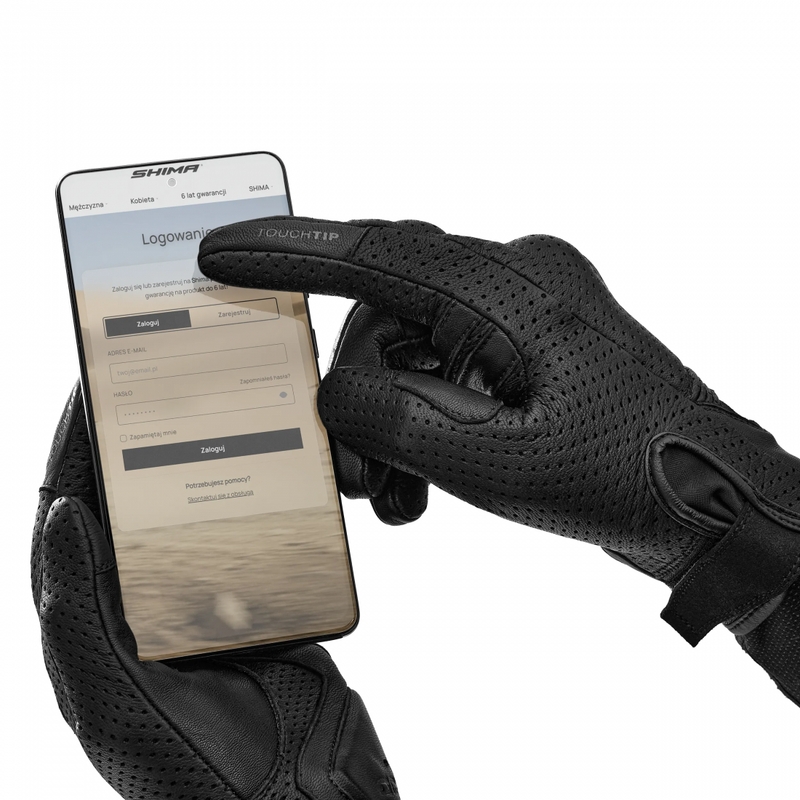 Ženske moto rukavice Shima Bullet 3.0 crne