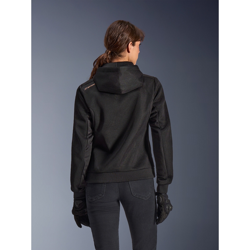 Ženska motociklistička jakna Alpinestars Stella Chrome Superairflow crno-bakrena