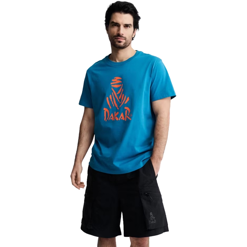 Majica kratkih rukava s Dakar logom 263, plava