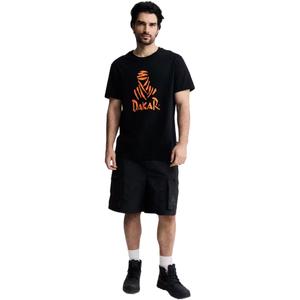 Majica kratkih rukava s Dakar logom 263 crna