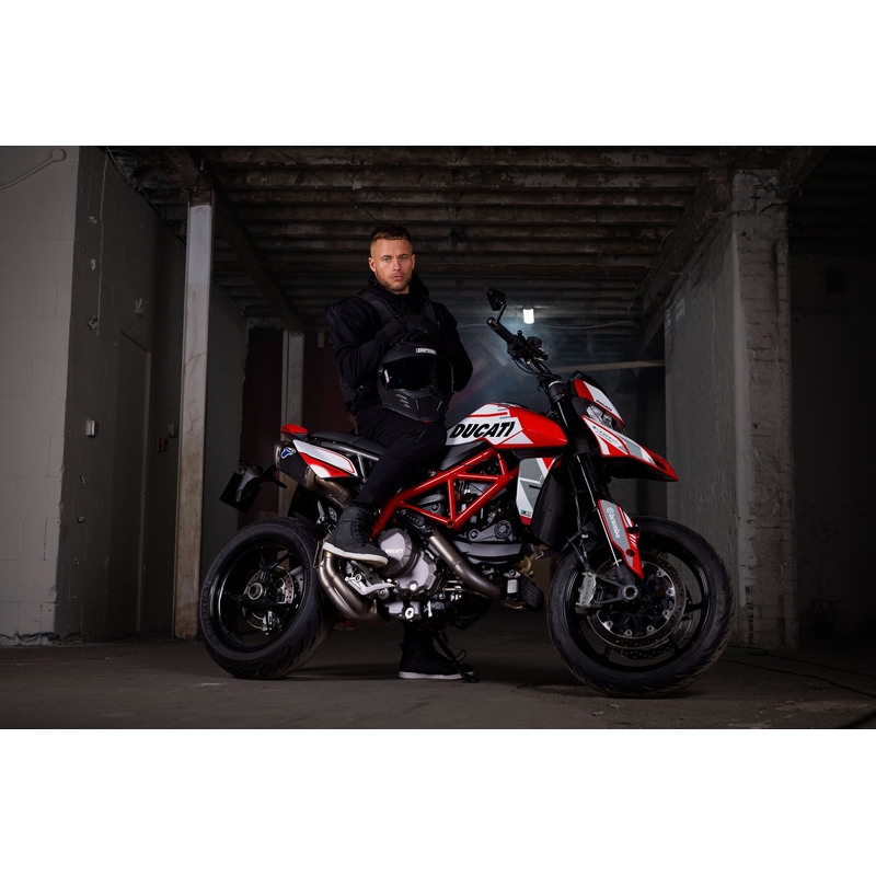 Oxford Armourlite AA Lockon motociklistička jakna crna