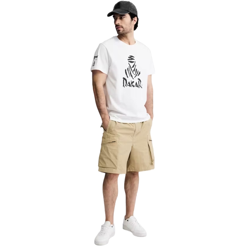 Majica s logom Dakara, W 263, bijela