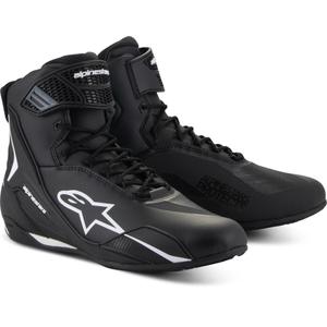 Alpinestars Faster-4 motociklističke čizme crno-bijele