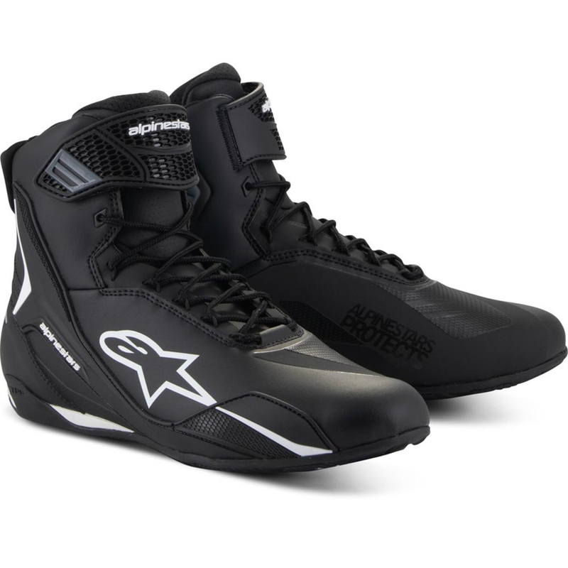 Alpinestars Faster-4 motociklističke čizme crno-bijele