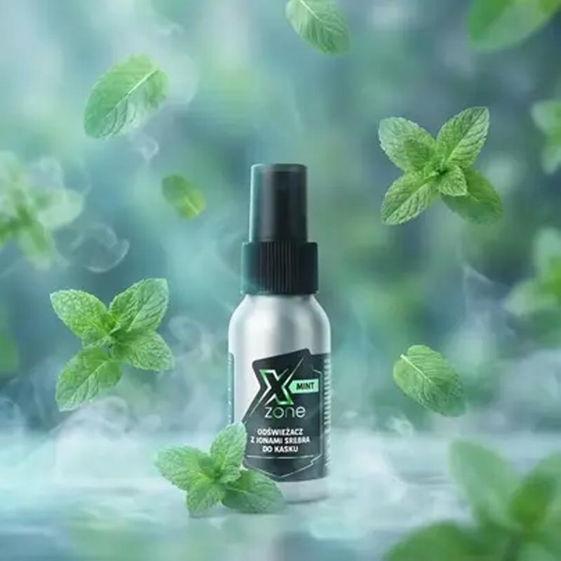 Osvježivač unutrašnjosti kacige s ionima srebra 50 ml menta
